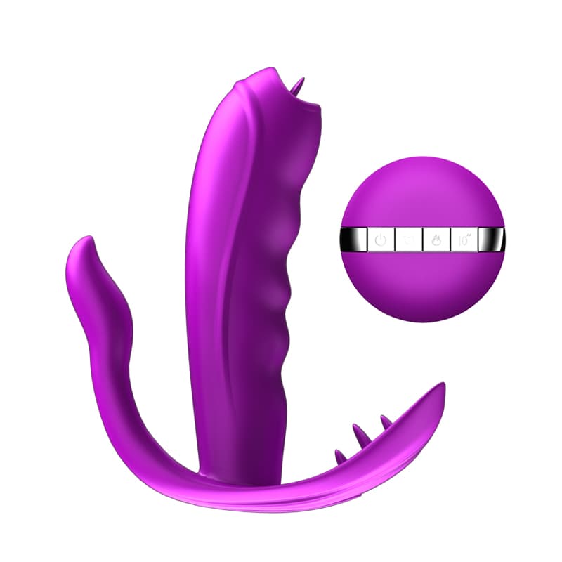 Вібростимулятор Silicone Panty Vibrator USB 7 Function / Heating