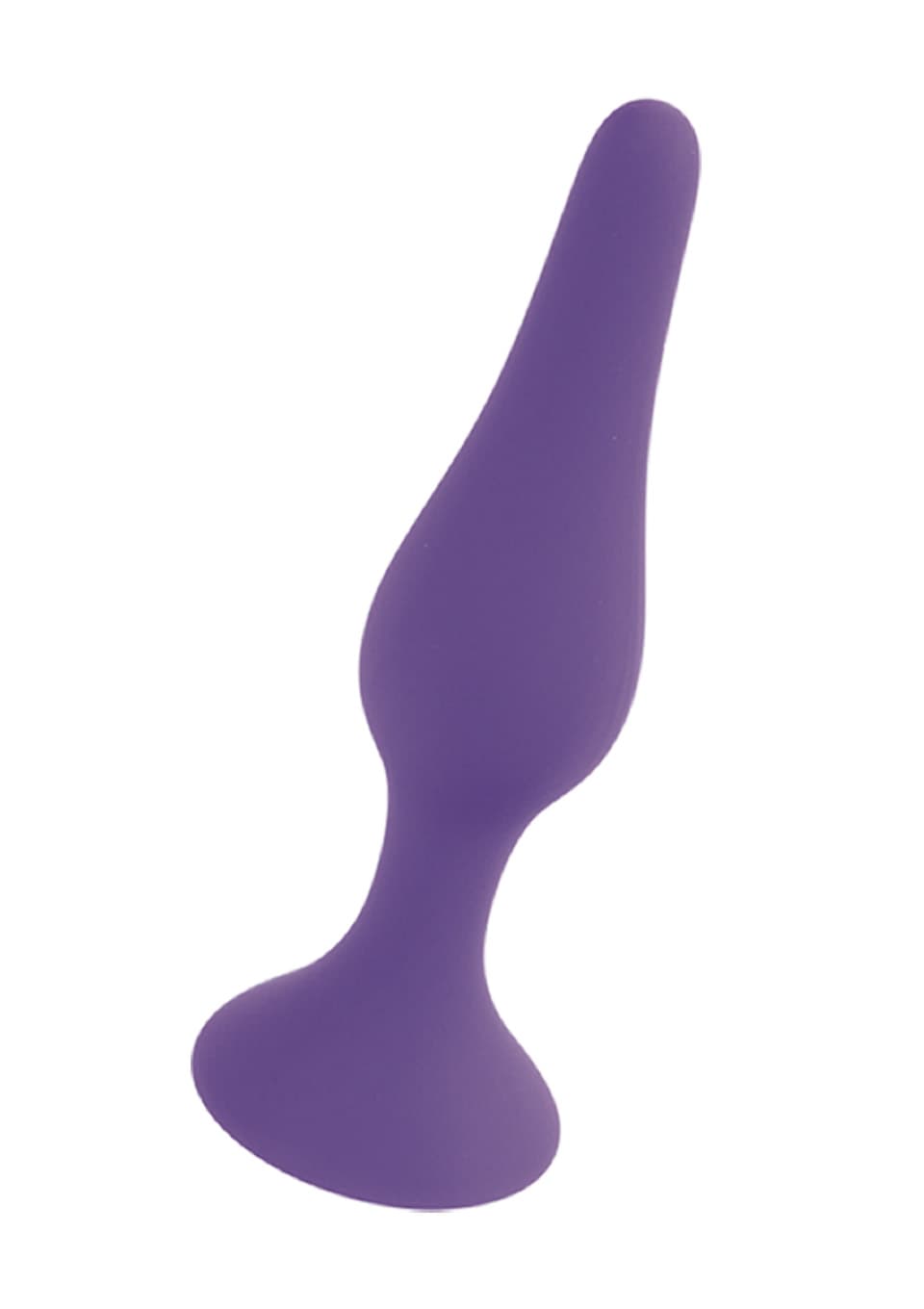 Анальна пробка -Silicone Анальна пробка  Purple Large