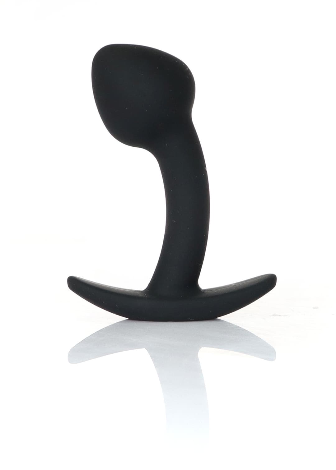 Анальна пробка силіконова Jewellery Curved PLUG- S