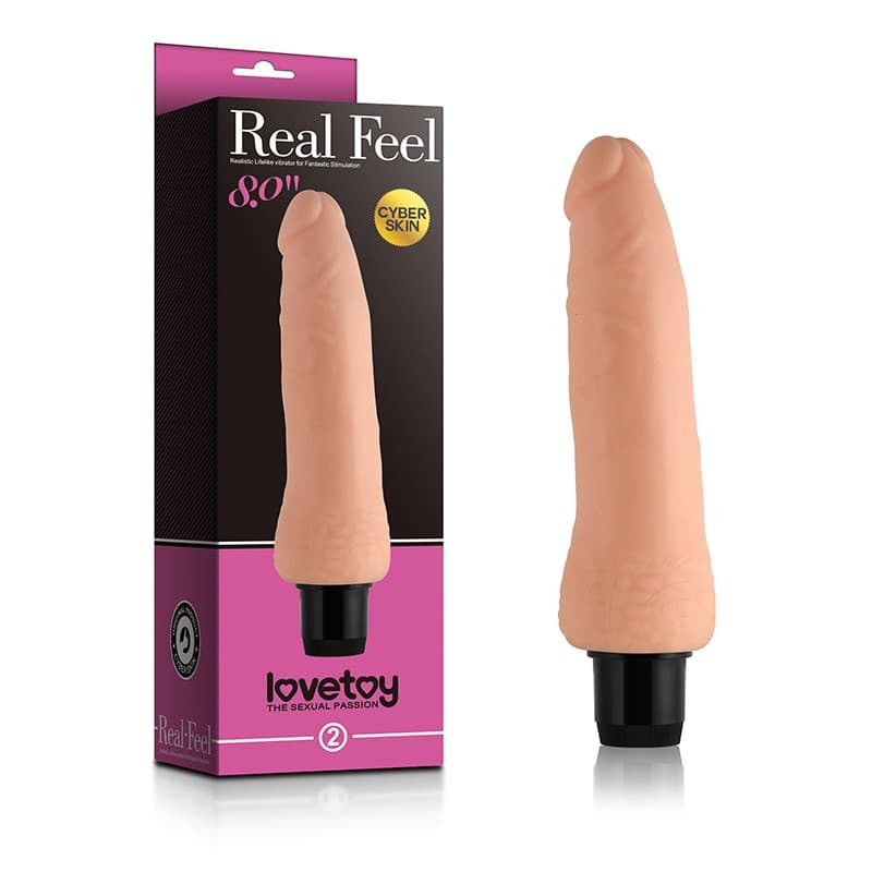 Вібратор Lovetoy Real Feel 2, тілесний