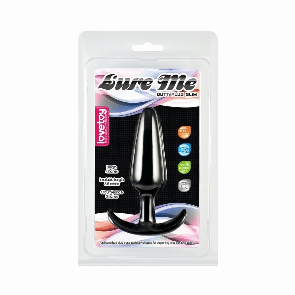 Анальна пробка LURE ME Classic Anal Plug S