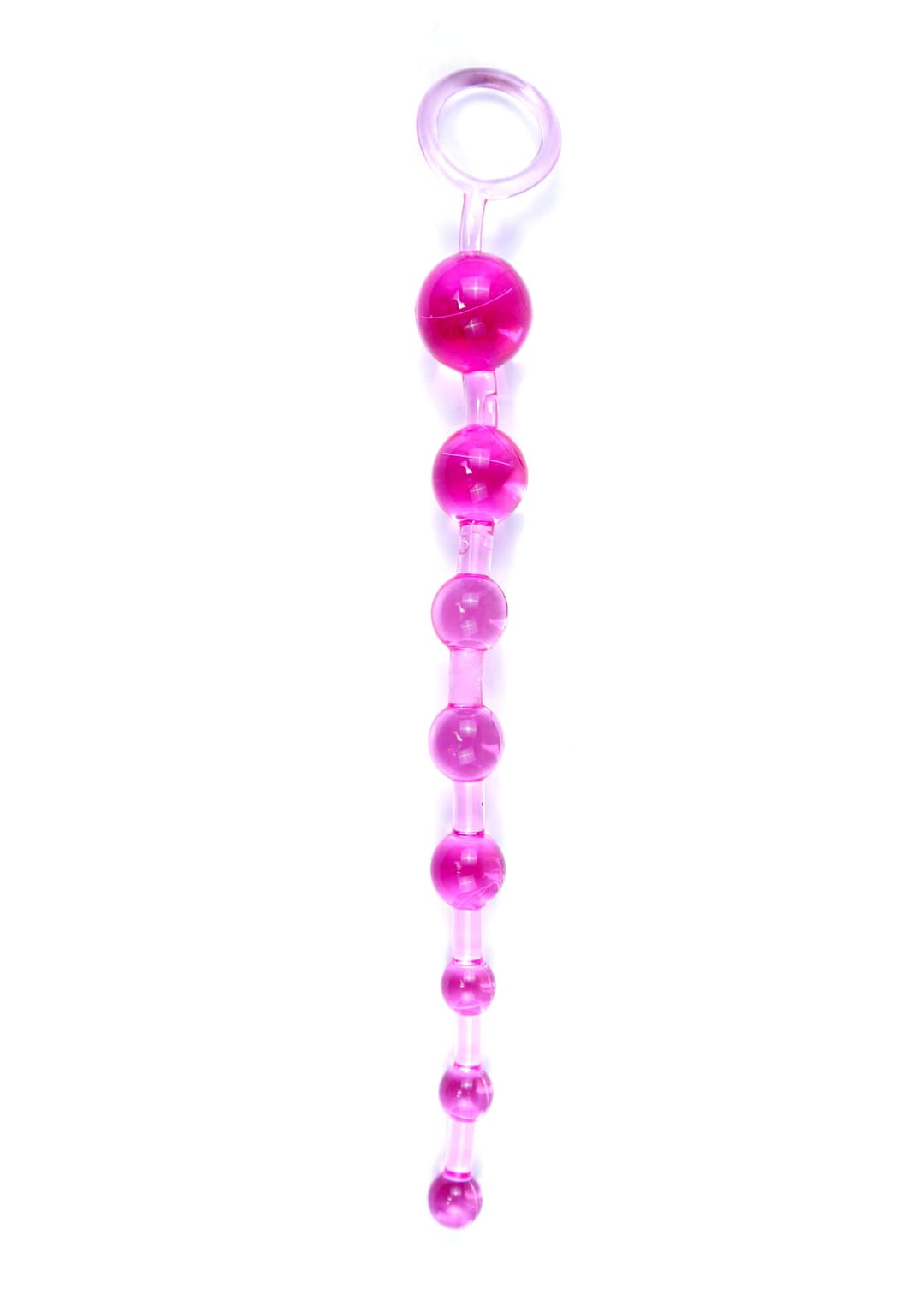 Анальний ланцюжок B - Series EasyLove Jelly Anal, рожевий