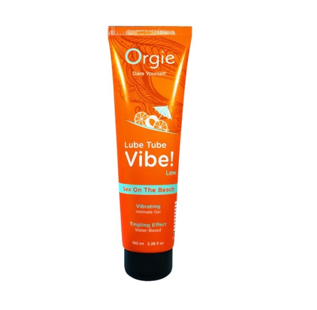 Лубрикант з ефектом вібрації Orgie Lube Tube Vibe! Low Sex On The Beach, секс на пляжі, 100 мл