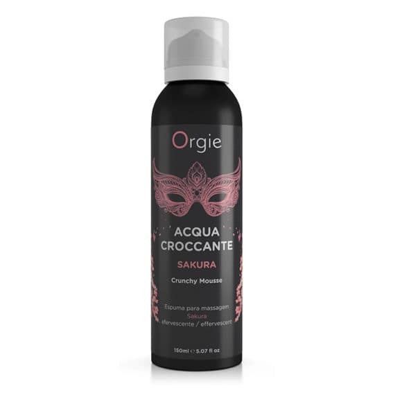 Масажна піна Orgie Acqua Croccante Sakura, квіти сакури, 150 мл
