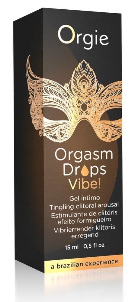Краплі збуджуючі Orgie Orgasm Drops, аромат персика, 15 мл