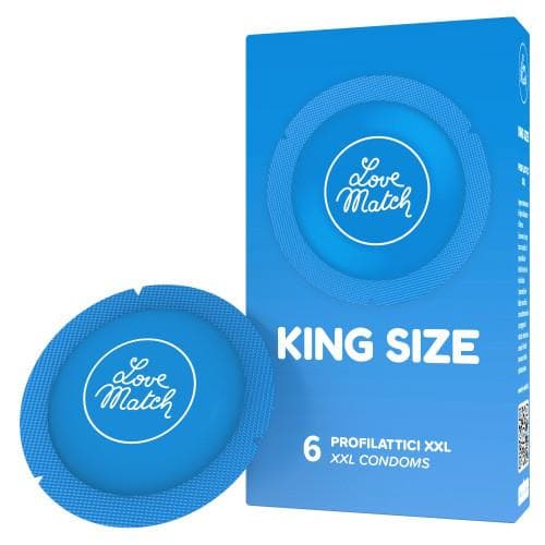 Презервативи Love Match King Size XXL, 6 шт