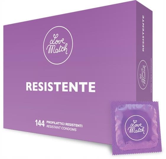Презервативи Love Match Resistante, 144 шт