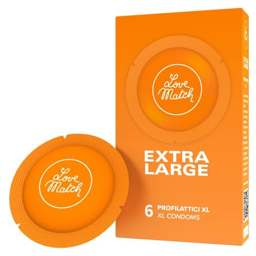 Презервативи Love Match Extra Large, 6 шт
