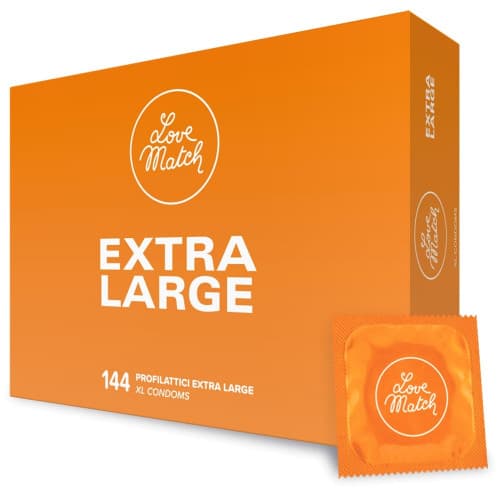 Презервативи Love Match Extra Large, 144 шт