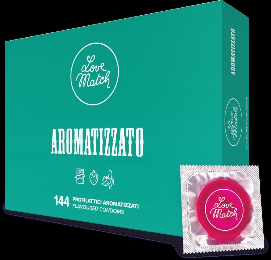 Презервативи Love Match Arromatizato 144 pack