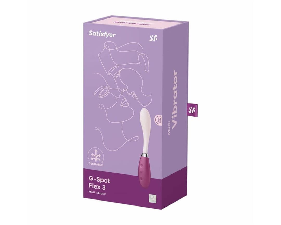 Вібратор для точки G Satisfyer G-Spot Flex 3, рожевий