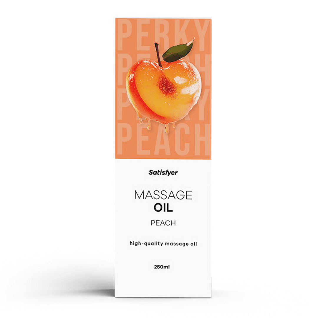 Масажна олія Satisfyer Massage Oil Peach, персик, 250 мл