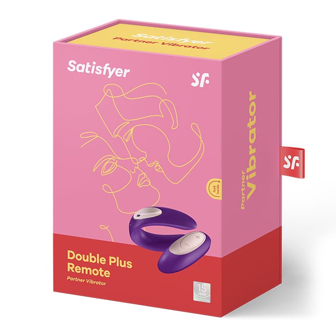 Вібратор для пар Satisfyer Partner Plus Remote Control