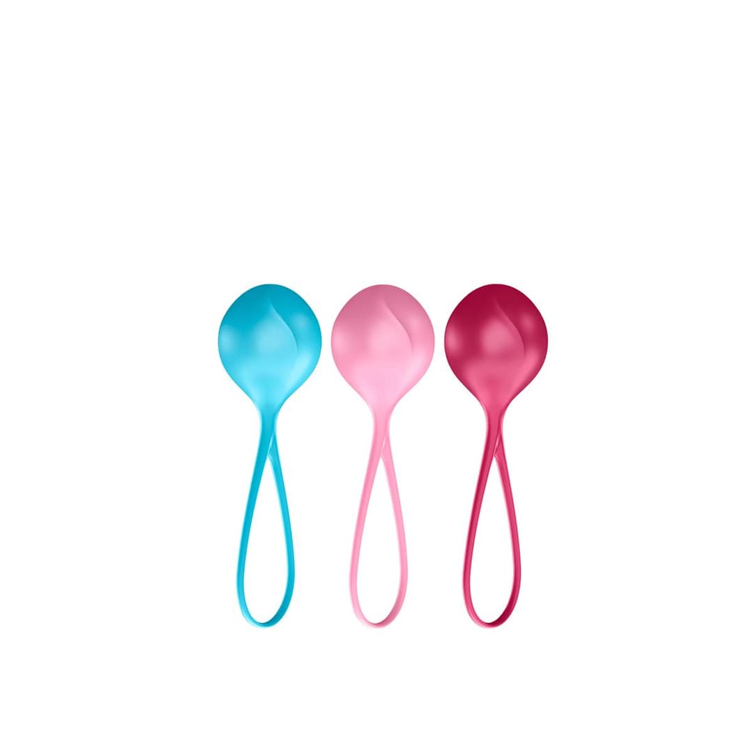 Набір вагінальних кульок Satisfyer Strengthening Balls, 3 шт