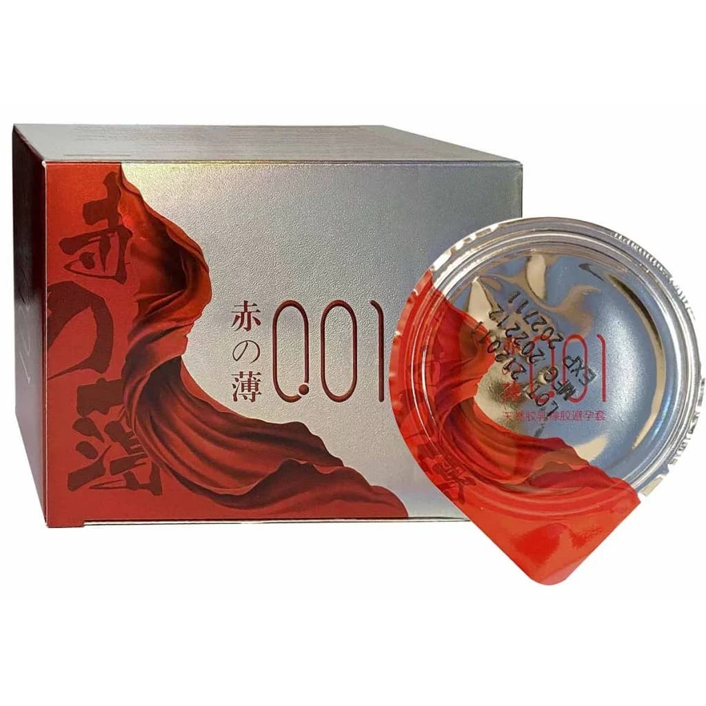 Презервативи Olo RedSilver, ультратонкі, з термоефектом та гіалуроновою змазкою, 10 шт