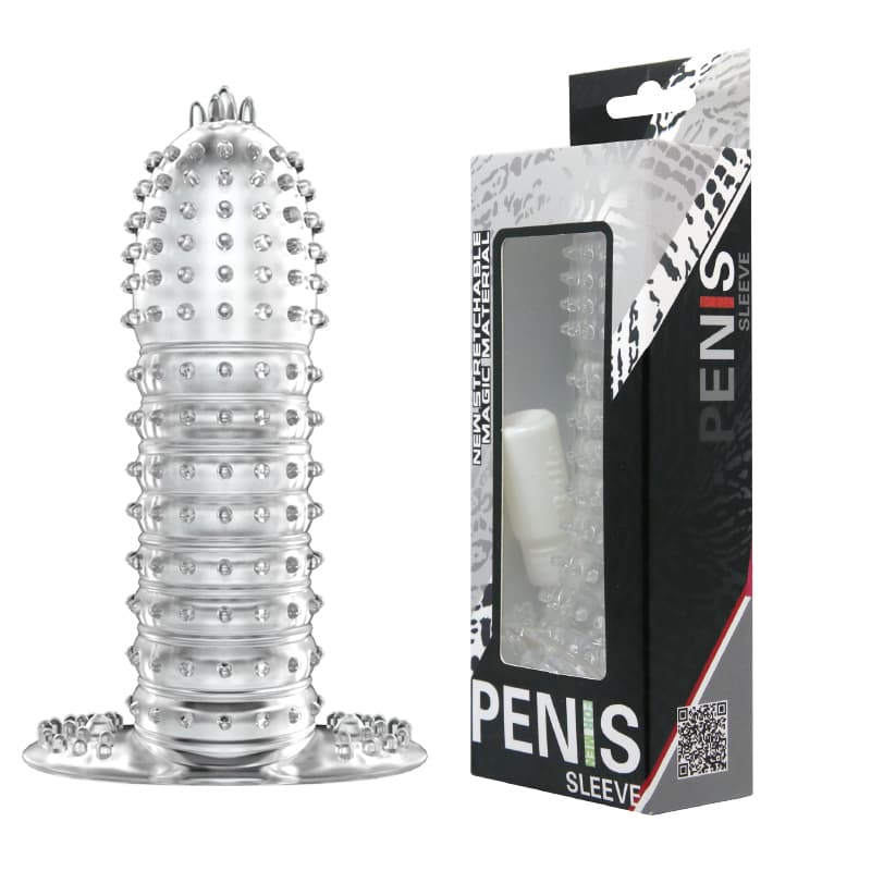 Насадка на пеніс Penis Sleeve, прозора