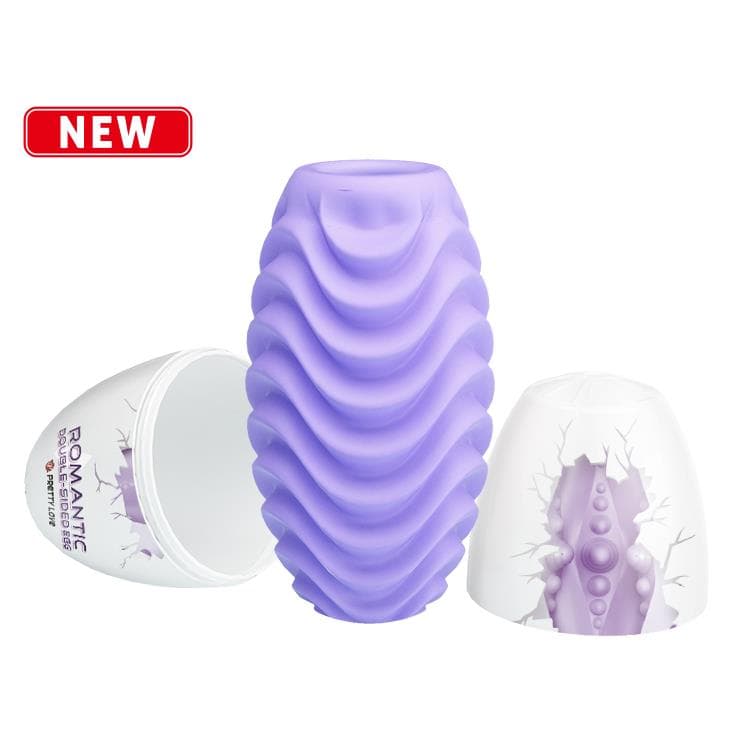 Мастурбатор PRETTY LOVE - Romantic double sided egg PURPLE