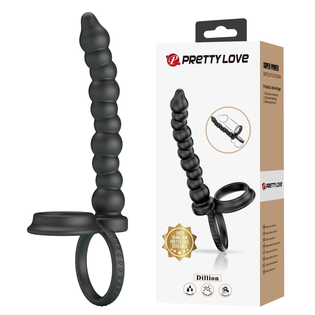 Вібратор PRETTY LOVE DIILON, Silicone, waterproof