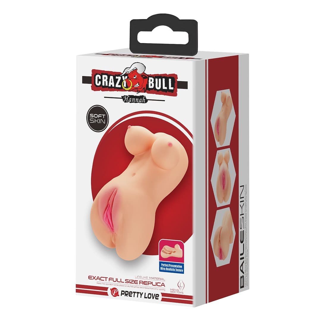 Мастурбатор CRAZY BULL HANNAH