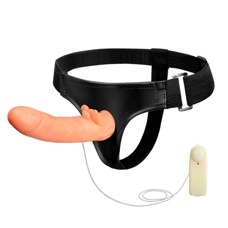 Страпон з вібрацією Baile Jessica Strap-On 1