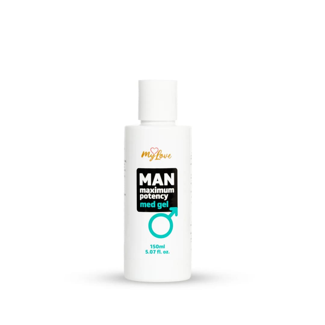 Інтимний гель для чоловіків для посилення потенції MyLove Man Maximum Potency Med Gel, 150 мл
