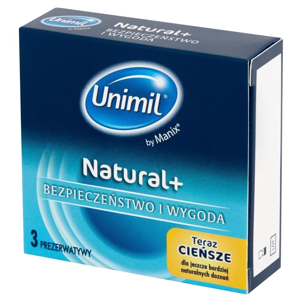 Презервативи UNIMIL BOX 3 NATURAL+