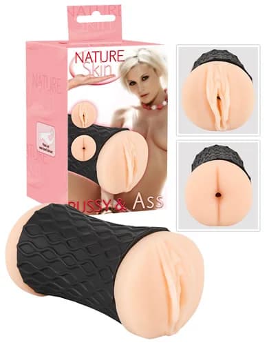 Мастурбатор Nature Skin Pussy & Ass