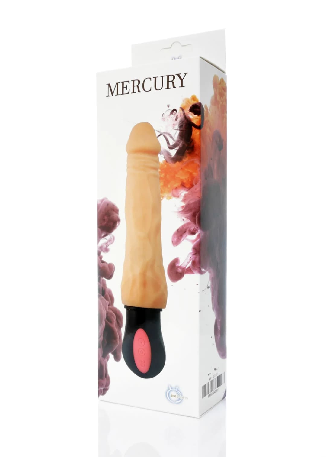 Вібратор Boss Series Mercury, тілесний