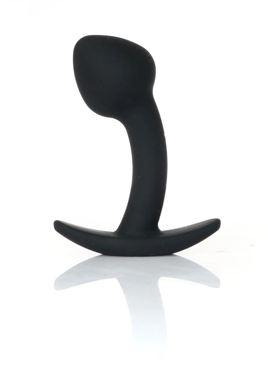 Анальна пробка силіконова Jewellery Curved PLUG- S