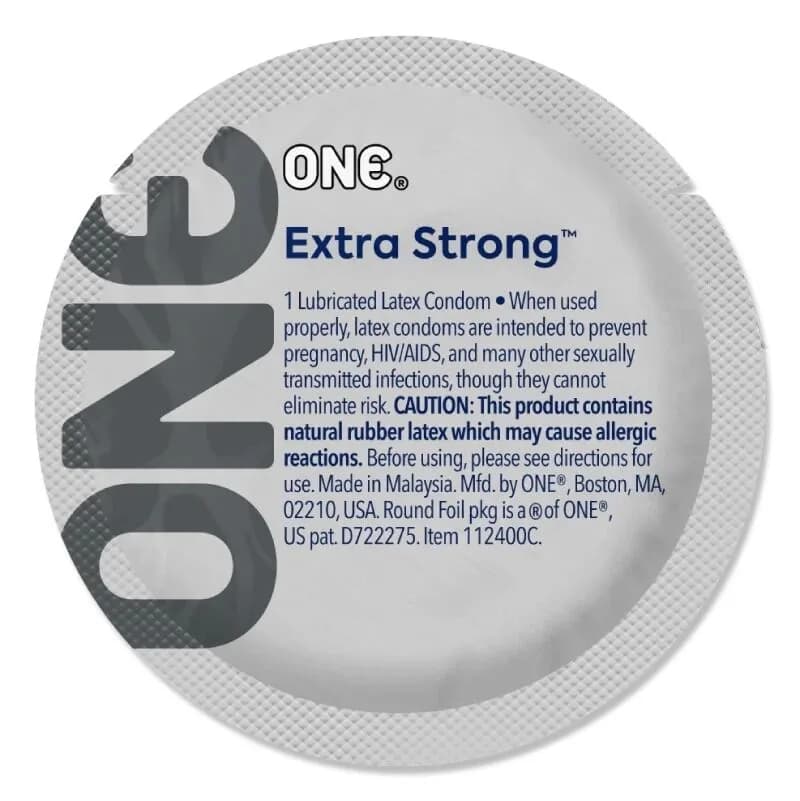 Презервативи ONE Extra Strong екстраміцні презервативи для максимального захисту та впевненості — фото 1