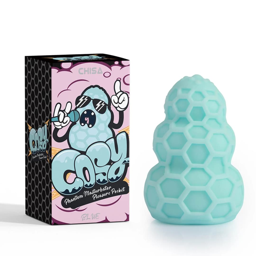 Мастурбатор Cosy Phantom Masturbator Pleasure Pocket, бірюзовий