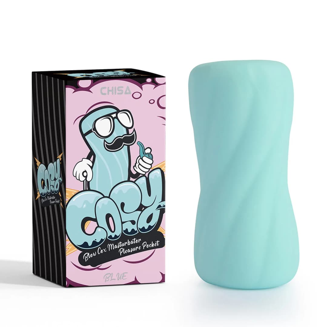 Мастурбатор Cosy Vigor Masturbator Pleasure Pocket, бірюзовий