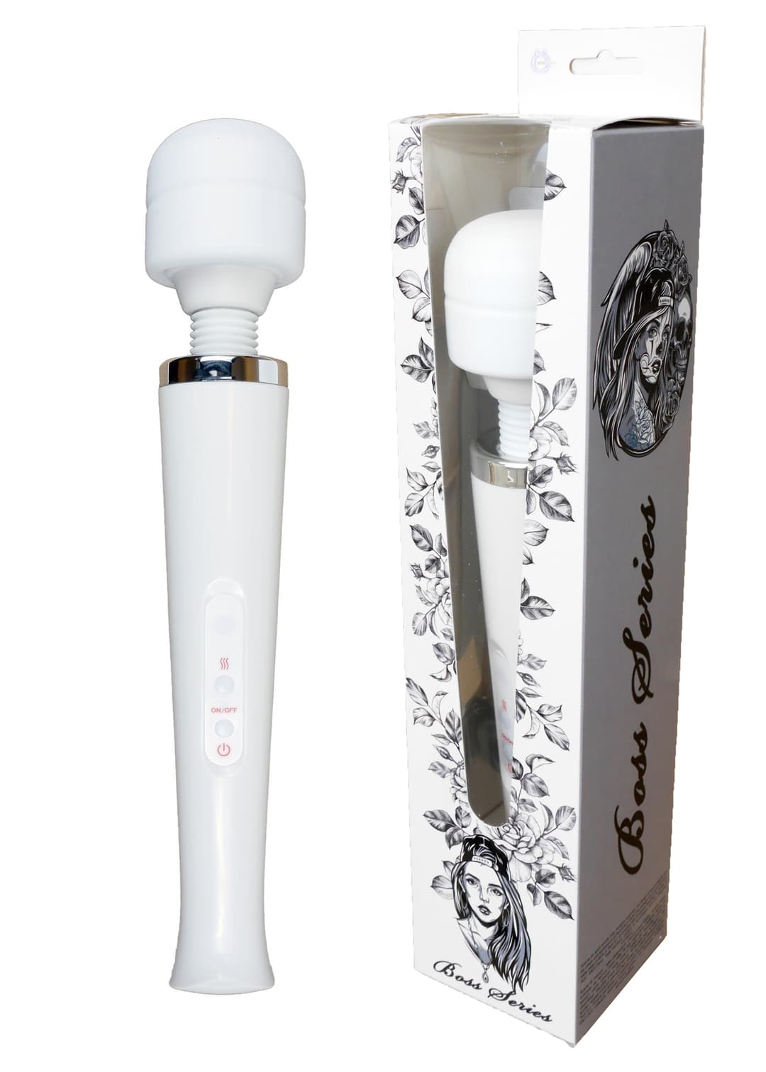 Вібромасажер Massager Wand USB White 10 Function