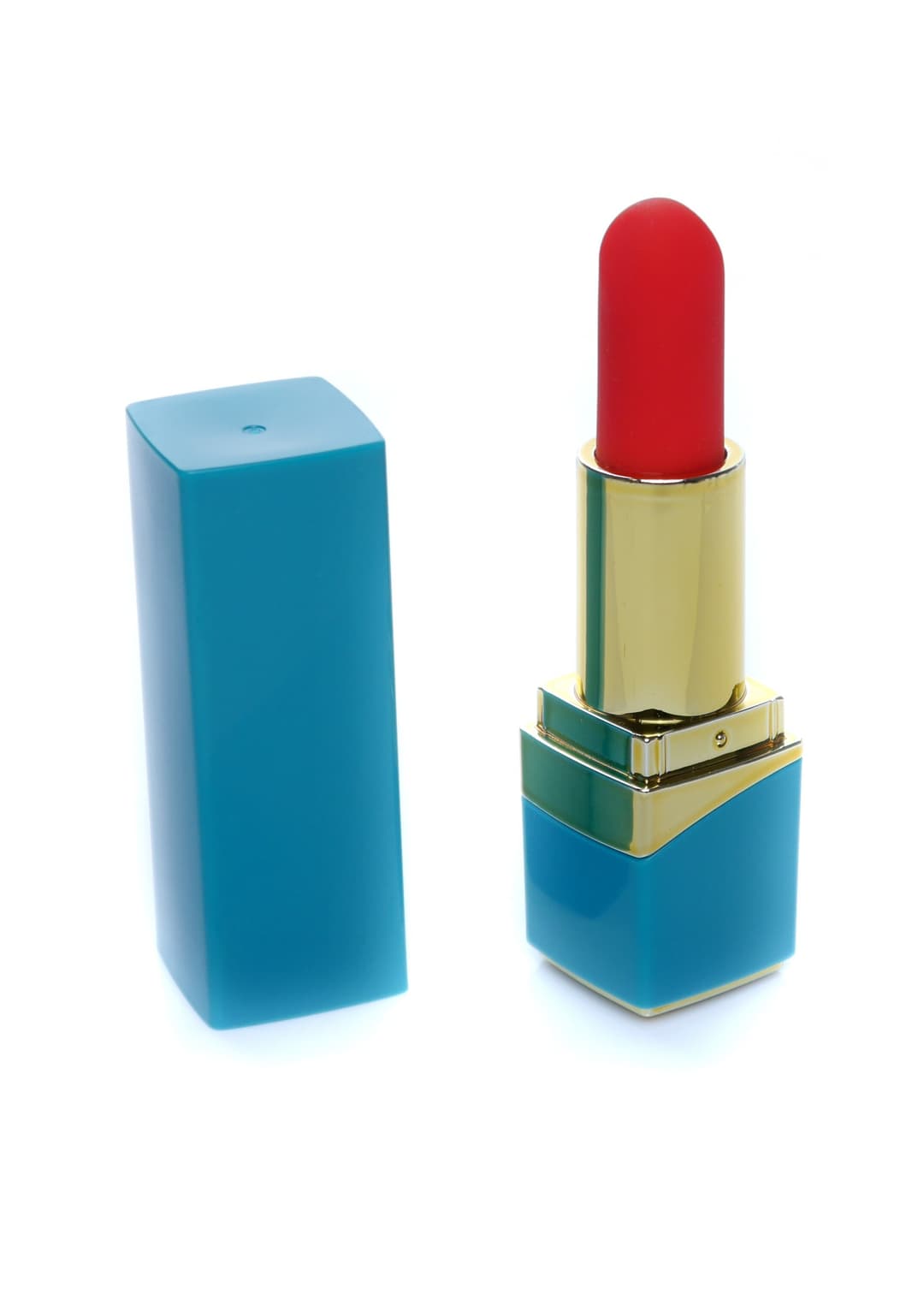 Вібромасажер Lipsick Vibrator Blue — фото 1
