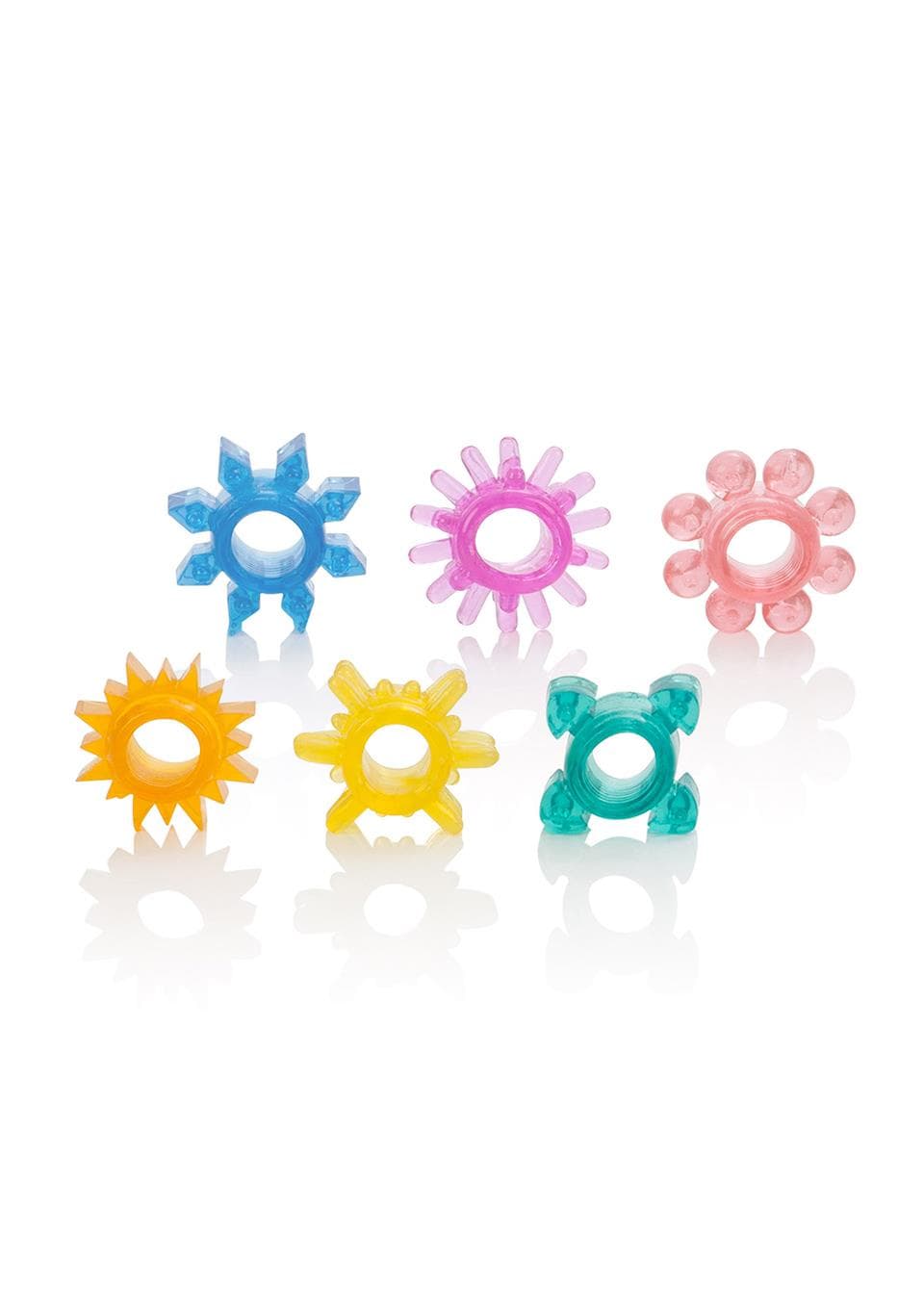Ерекційне кільце SENSO RINGS 6 PAK ASSORTI