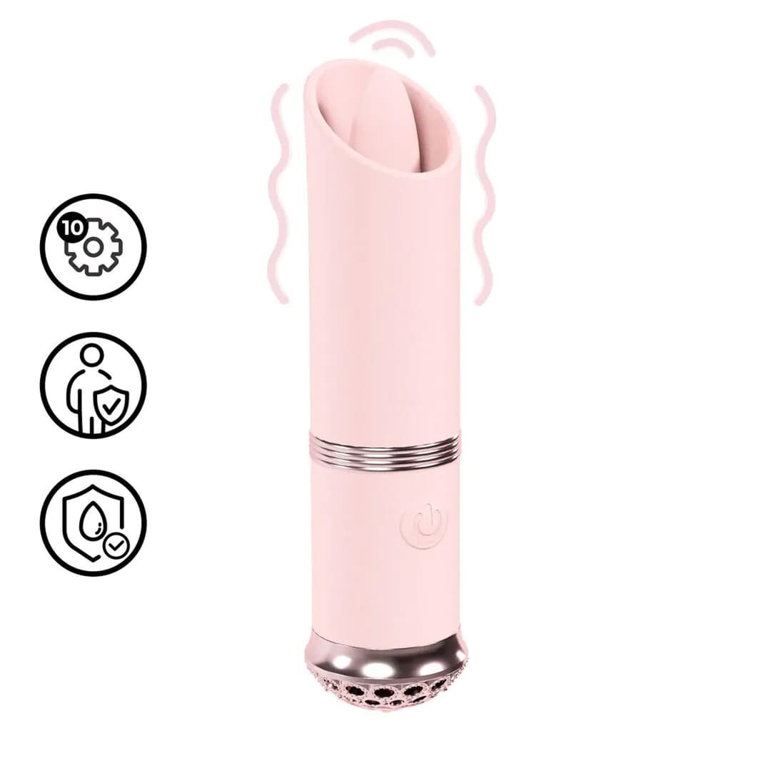 Вібратор Luxe - Mini Lipstick Vibe - Pink