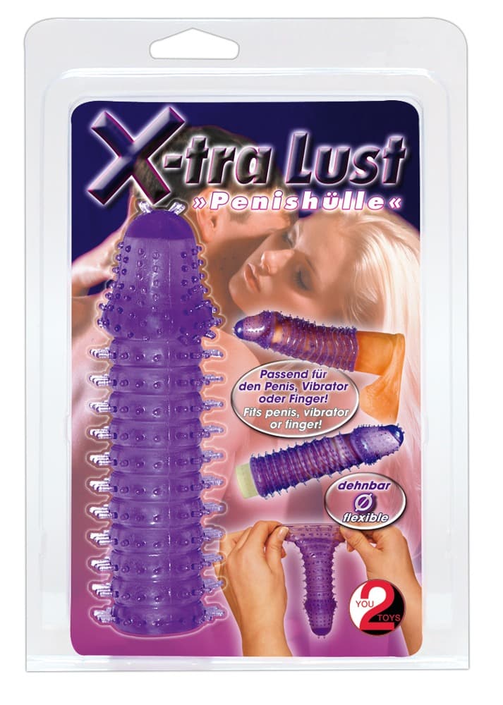 Насадка на пеніс Super Stretch lila