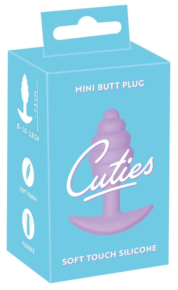 Анальна пробка Cuties Plugs Purple