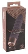 Вібратор Elegant Series Diamond Vibe, фіолетовий