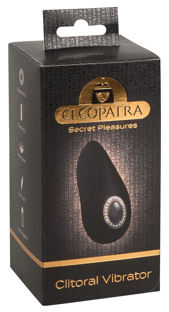 Кліторальний вібратор Cleopatra Clitoral Vibrator, чорний — фото 1