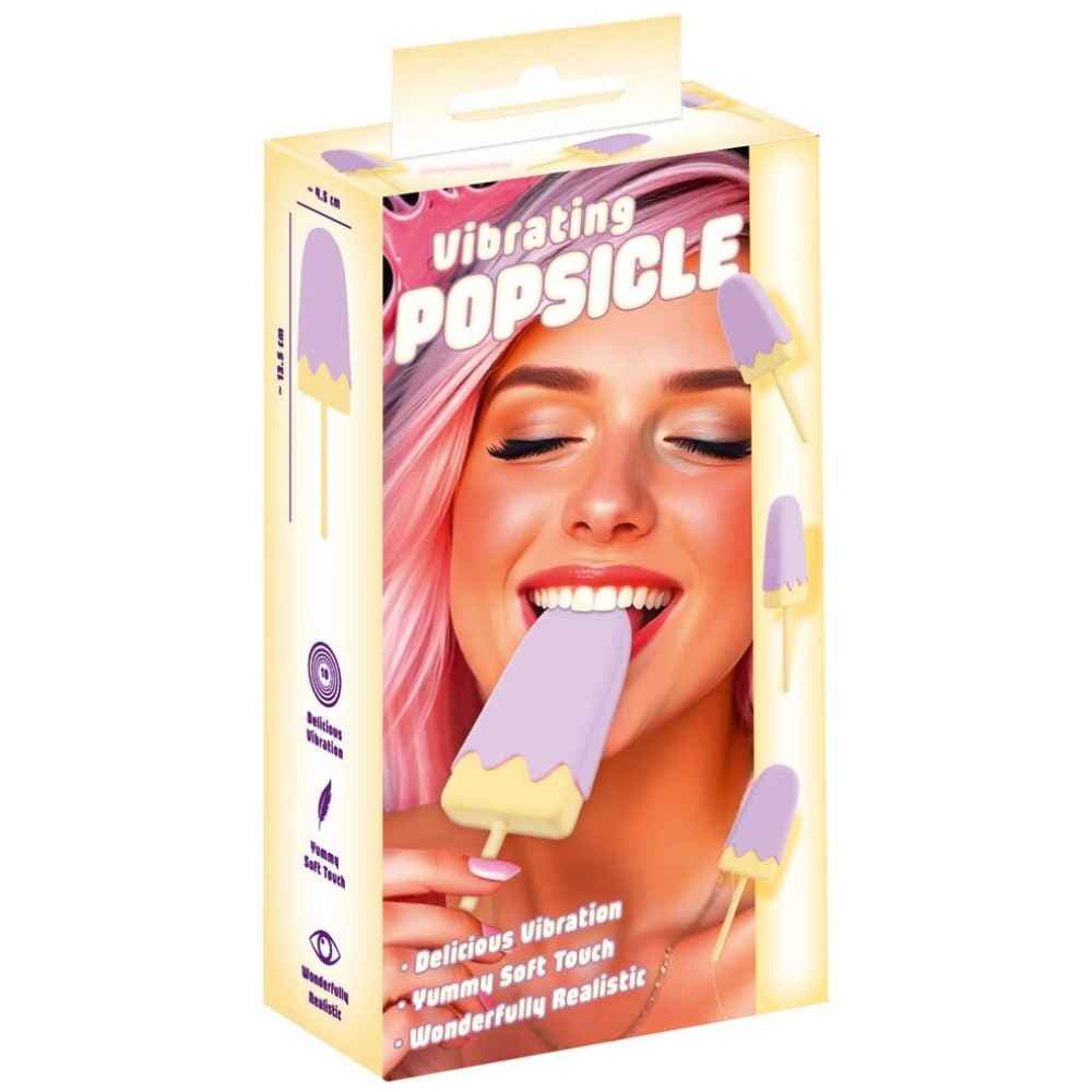 Вібратор у вигляді морозиваYou2Toys Vibrating Popsicle, фіолетовий