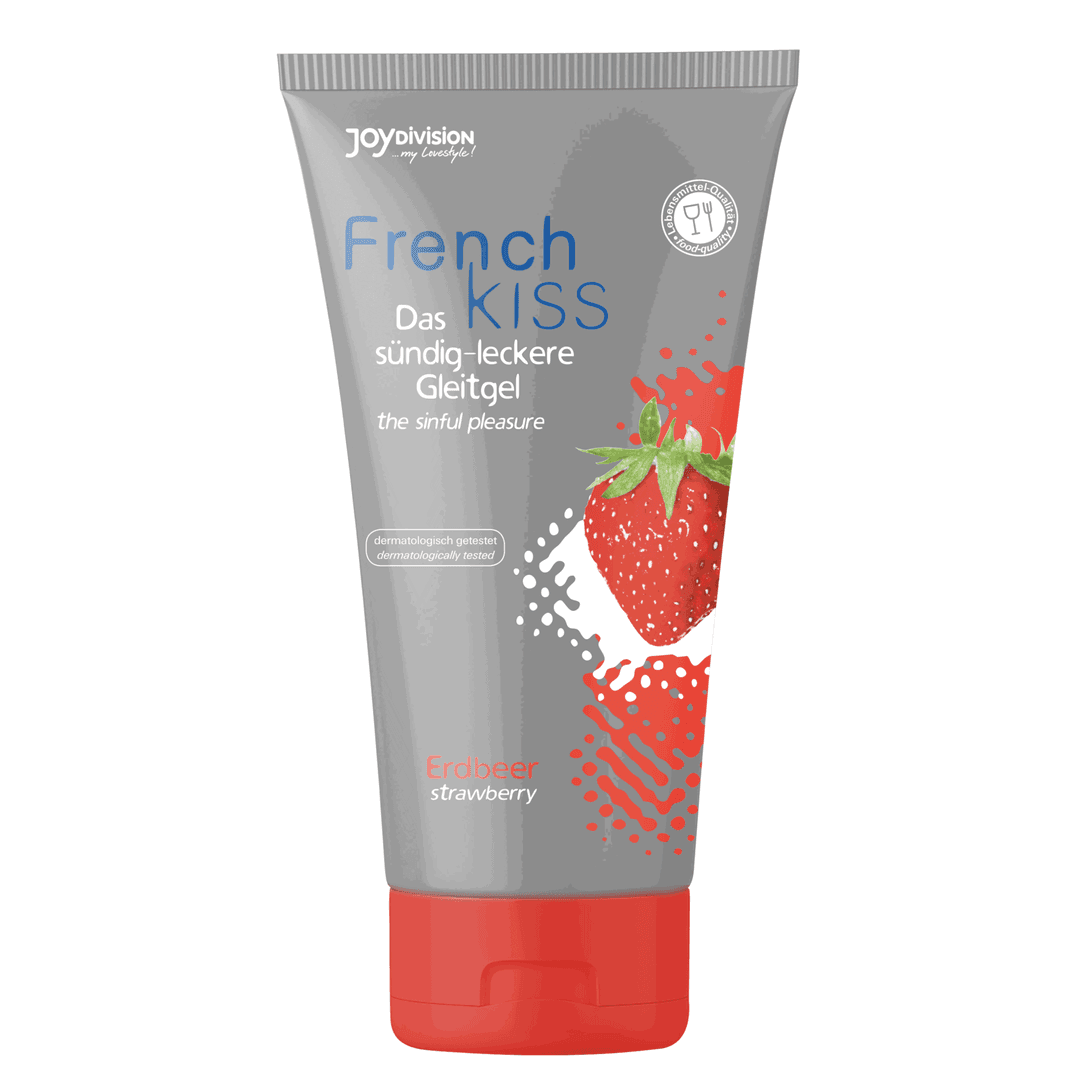Оральний лубрикант JoyDivision Frenchkiss, полуниця, 75 мл