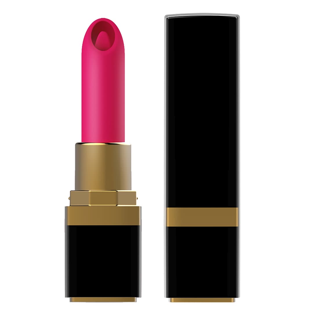 Кліторальний вібратор Boss Series Rechargeable Lipstick Vibrator, рожевий