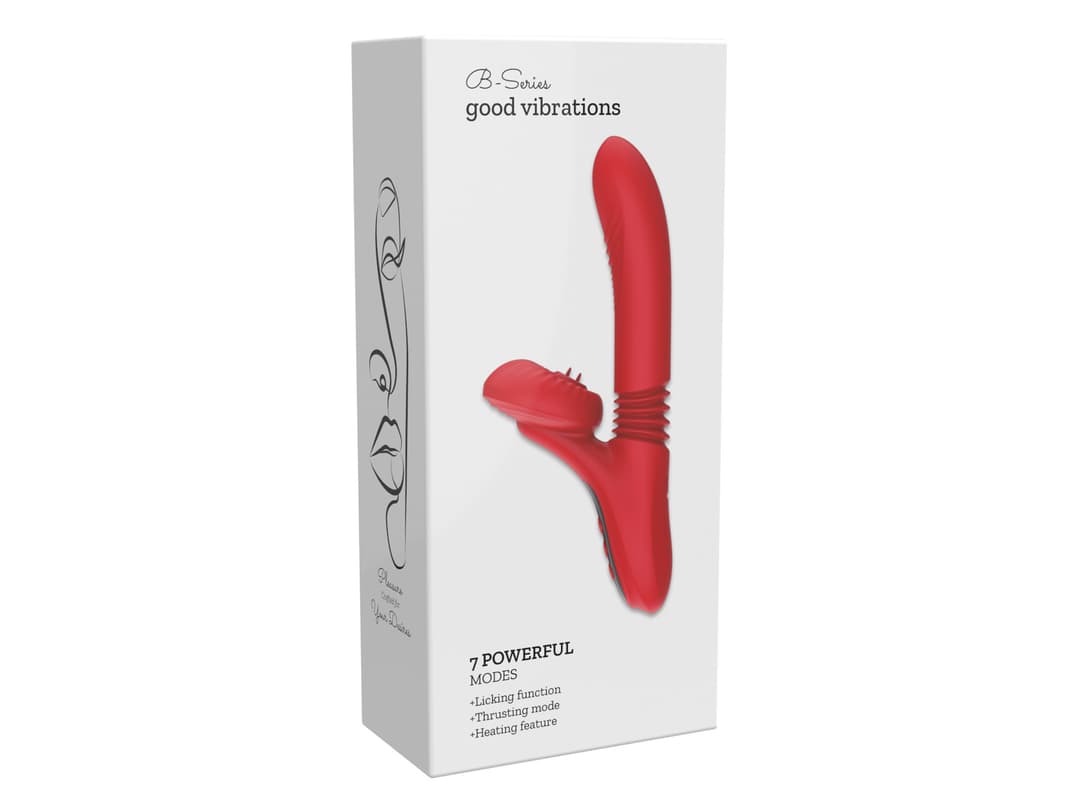 Вібратор для подвійної стимуляціїї Silicone Vibrator 7 Powerful Modes