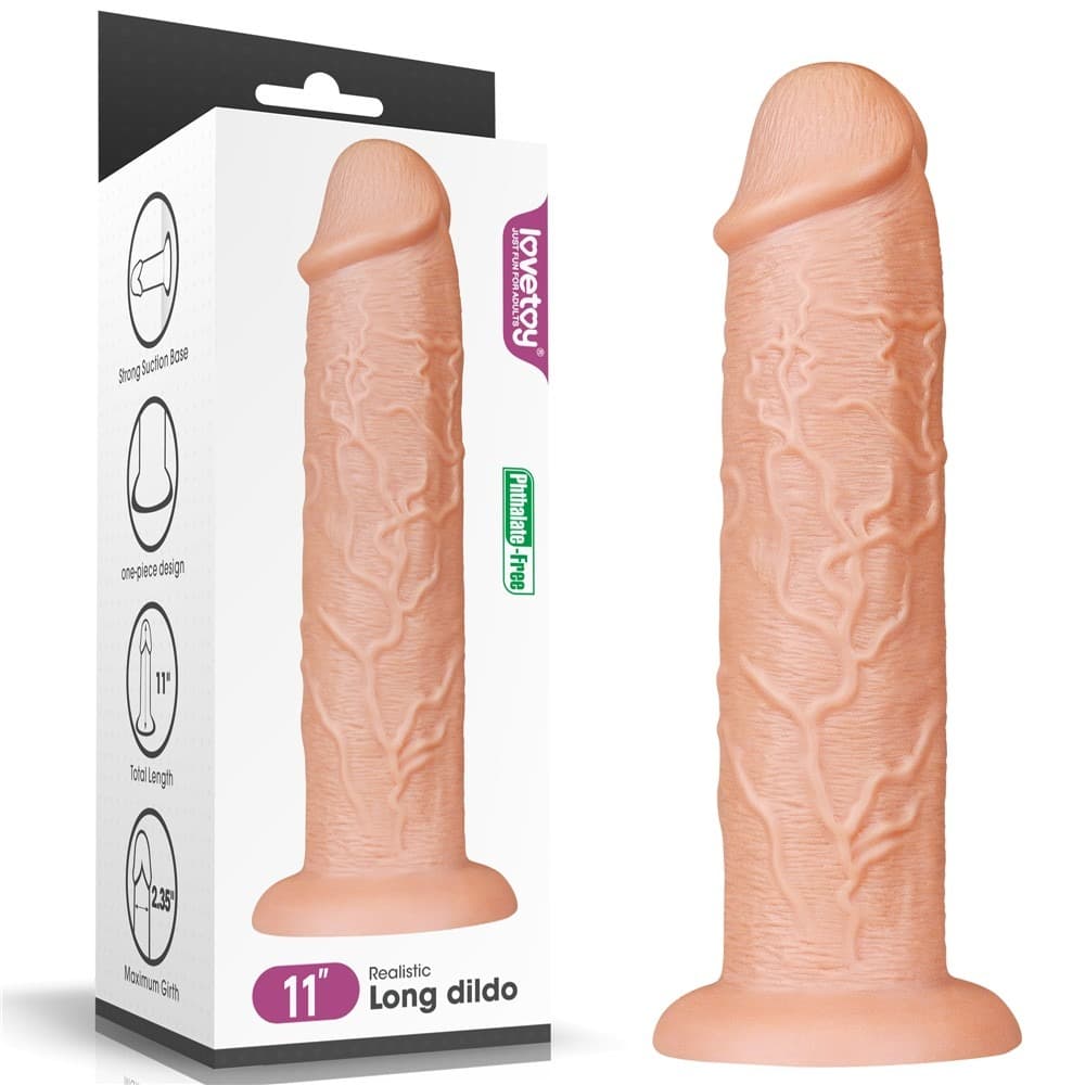 Фалоімітатор Realistic Long Dildo, 11