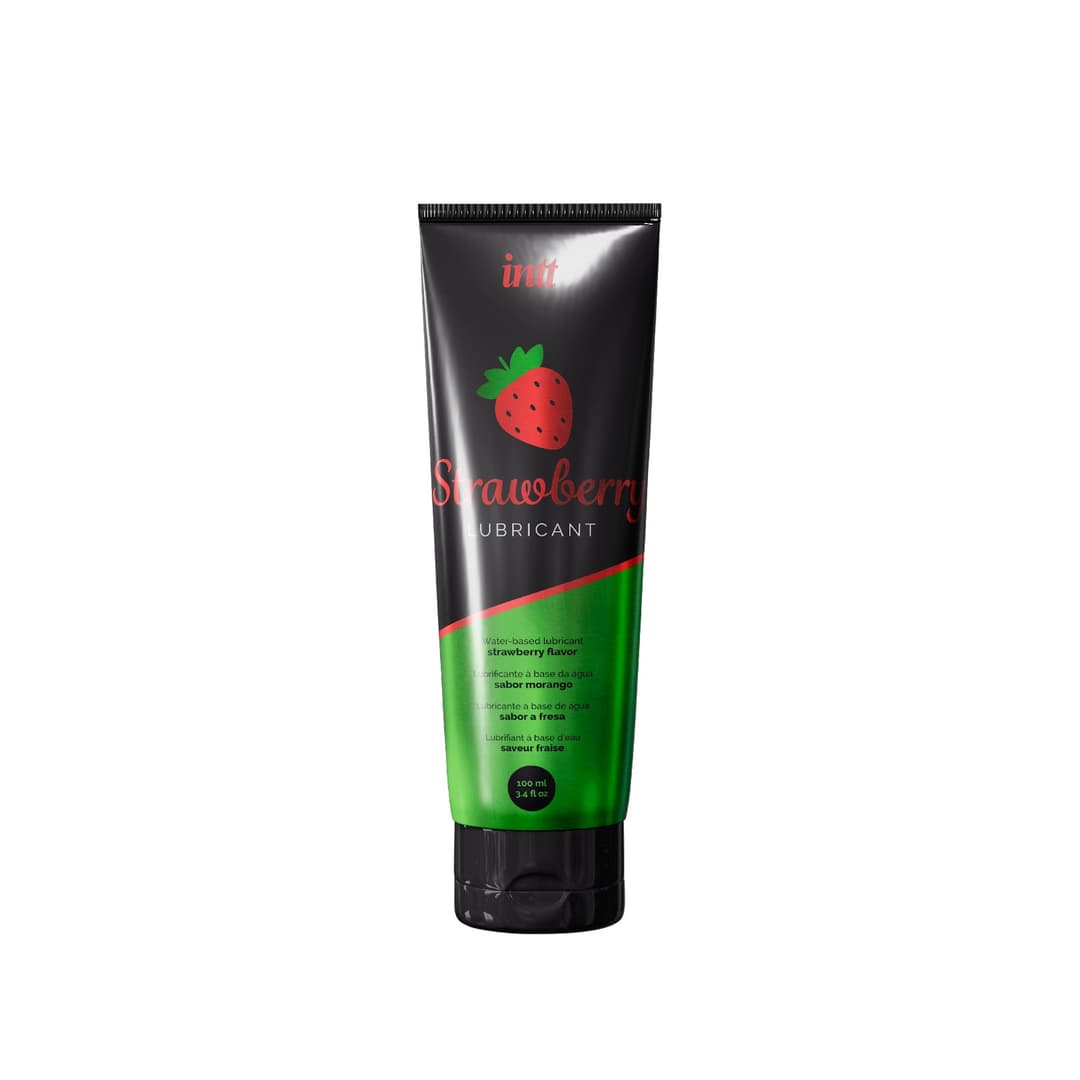 Оральний лубрикант Intt Lubricant Strawberry, полуниця, 100 мл
