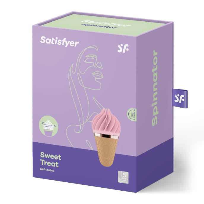 Вібратор Satisfyer Layons Sweet Treat, рожево-коричневий