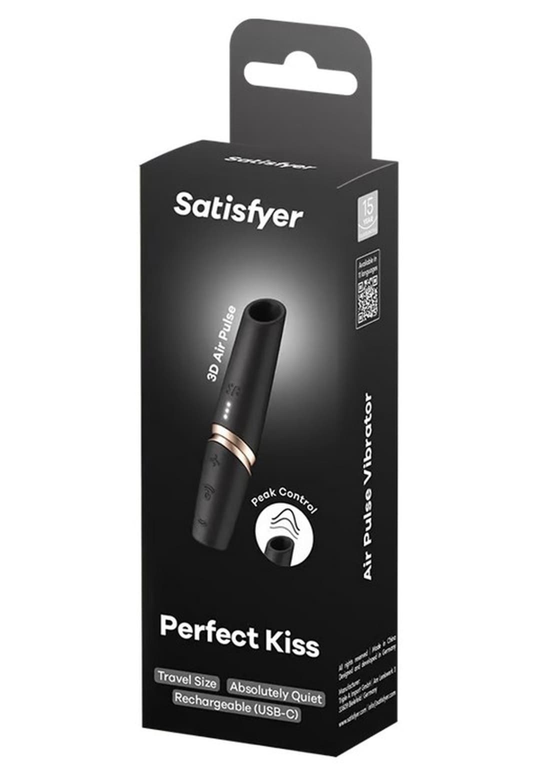 Вакуумний вібратор Satisfyer Perfect Kiss