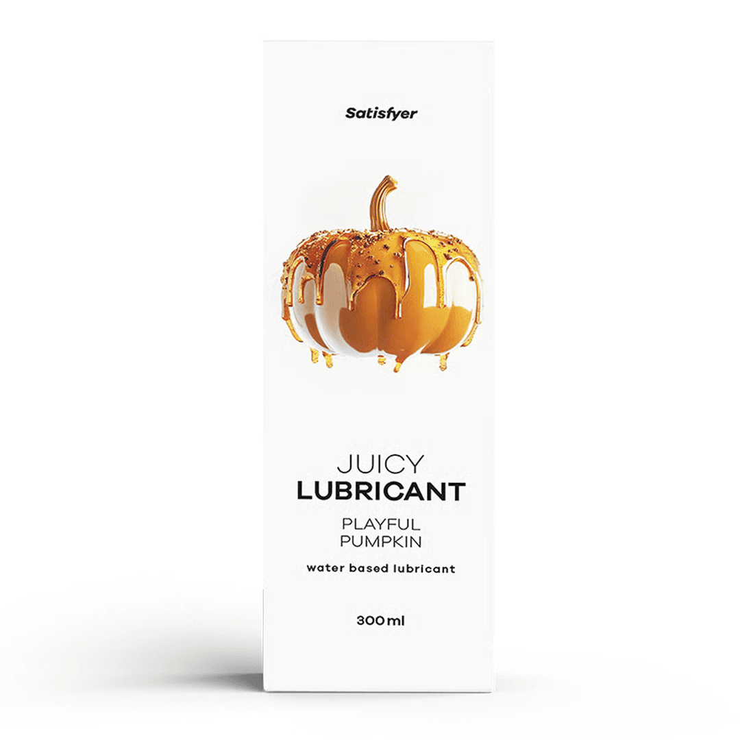 Лубрикант Satisfyer Juicy Lubricant Playful Pumpkin, гарбуз, 300 мл — фото 1