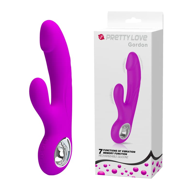Вібратор PRETTY LOVE GORDON, USB, 7 function — фото 1